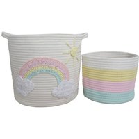 Unicorn Dreams Pack of 2 Storage Baskets