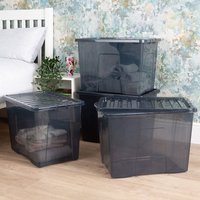 Wham Crystal Set of 4 Storage Boxes and Lids