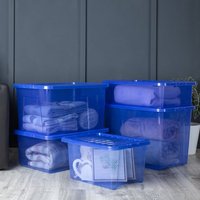 Wham Crystal Set of 5 Assorted Boxes and Lids