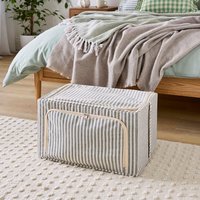 Coastal Stripe Fabric Trunk