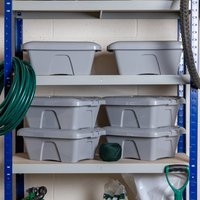 Wham Home Set of 6 9L Grey Boxes with Lids