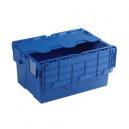 Attached Lid Container 54L Blue 375815