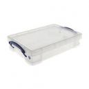 Really Useful Storage Box Plastic With Lid Stackable 4 Litre 4C