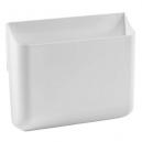 Compactor home HangIt White Curved 5L Plastic Storage box