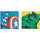 Disney Marvel Comics Pack of 2 Collapsible Storage Cubes MultiColoured