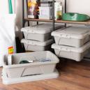 Wham Home Upcycle 22L Set of 5 Boxes and Lids Grey