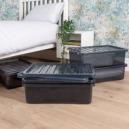 Wham Crystal Set of 5 Underbed Boxes and Lids