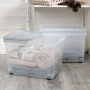 Wham Set of 3 Storage Boxes with Wheels and Lid