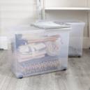 Wham Set of 2 Wheeled Boxes and Lids 80L