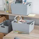 Wham Studio Set of 4 Storage Baskets 402 Grey