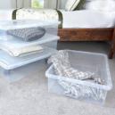 Wham Crystal Set of 4 Boxes and Lids 46L Clear