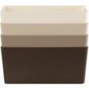 Wham Studio Set of 4 Plastic Storage Basket 402