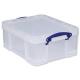 Really Useful Storage Box Plastic Lightweight Robust Stackable 18C
