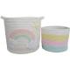 Unicorn Dreams Pack of 2 Storage Baskets