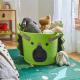 Triceratops Fabric Rope Storage Basket