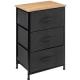 Tissa Grey 3 Drawer Storage Unit