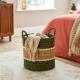 Stripe Storage Basket